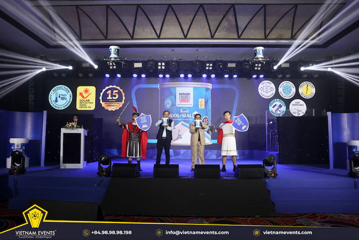 VietnamEvents tổ chức thành công Dealer Conference & Awards Night cho Berger Home Shield tại TP.HCM
